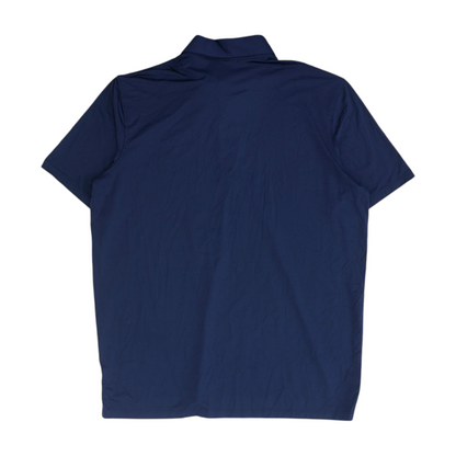 Greyson Navy Solid Short Sleeve Polo – Image 2
