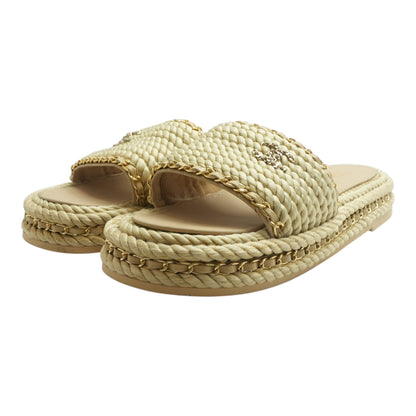 G38188 Espadrille Slides