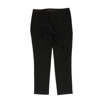 Black Solid Pants