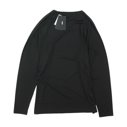 Black Solid Active T-Shirt