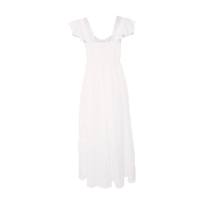 White Midi Dress
