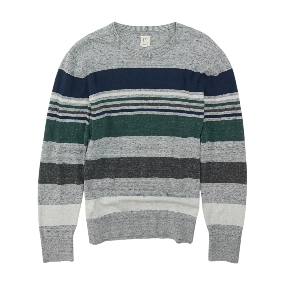 Multi Striped Pullover Sweater