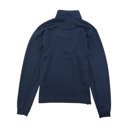 Navy Solid 1/4 Zip Pullover
