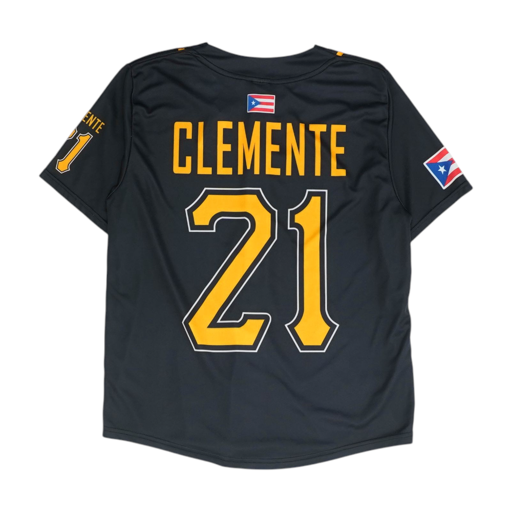Men's Black Puerto Rico Short Sleeve Jersey