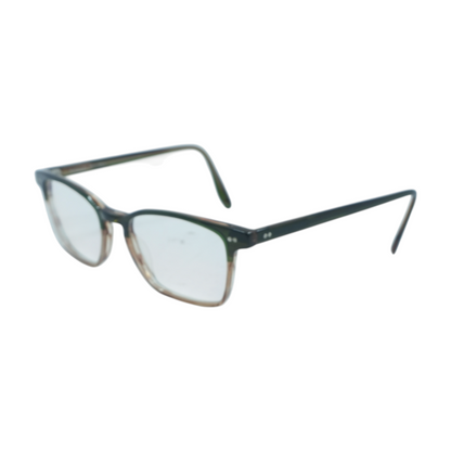 Brown Olive Hayes Square Prescription Eyewear
