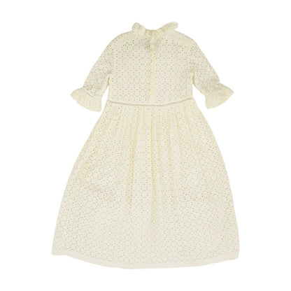 Ivory Eyelet Dress
