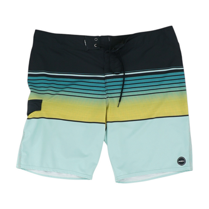Green Striped Swim Bottom
