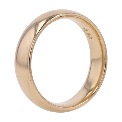 14K Yellow Gold Band