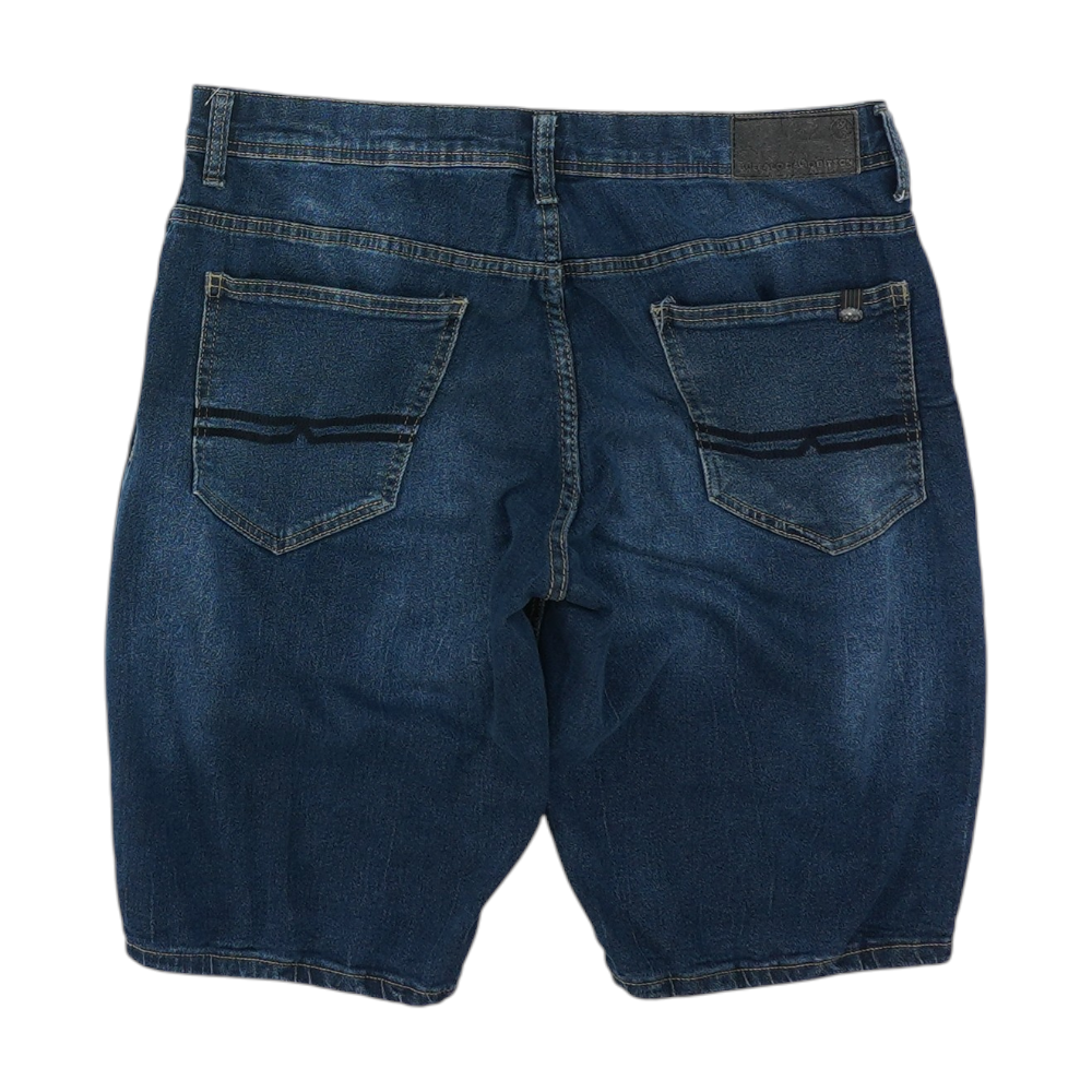 Buffalo David Bitton Blue Denim Shorts – Image 2