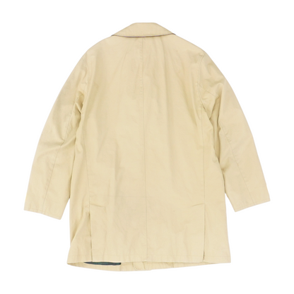 Beige Solid Coat