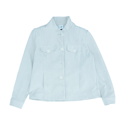 Beige Solid Jacket