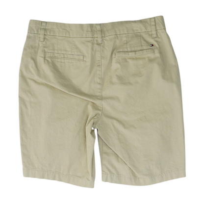 Khaki Solid Chino Shorts