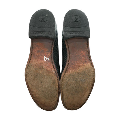 Black Leather Derby/oxford Dress Shoes