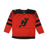 Men's Red New Jersey Devils Long Sleeve Jersey