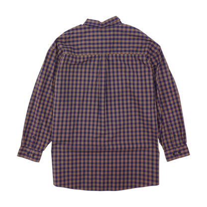Multi Plaid Long Sleeve Button Down