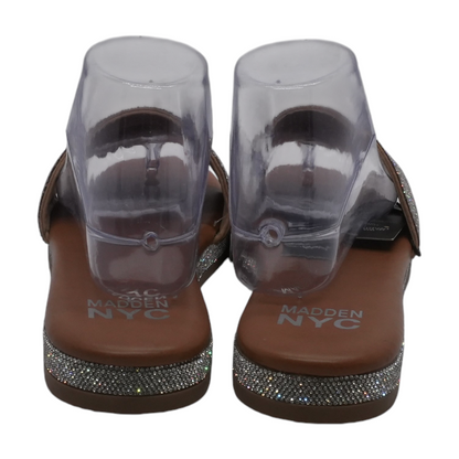 Silver Flat Sandals