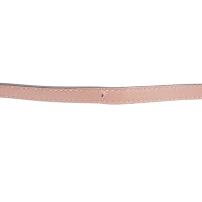 Pink Microguccissima Wallet on Strap
