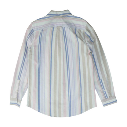 Multi Tall Striped Button Down