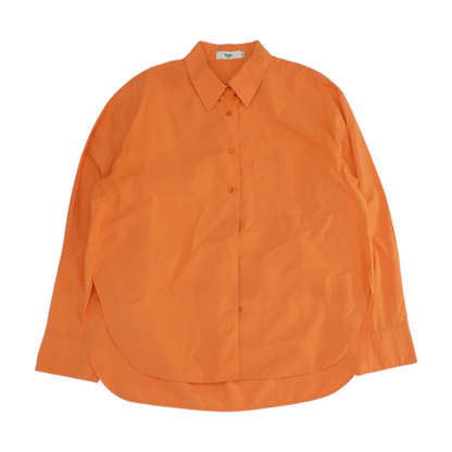 Orange Button Down