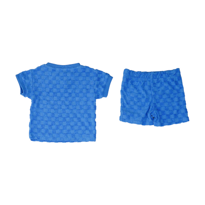 Blue Check Set