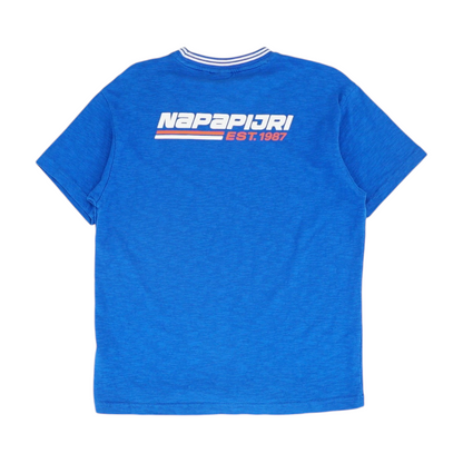 Blue Solid T-Shirt