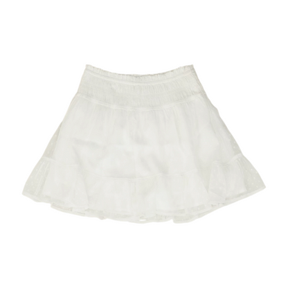 White Skort