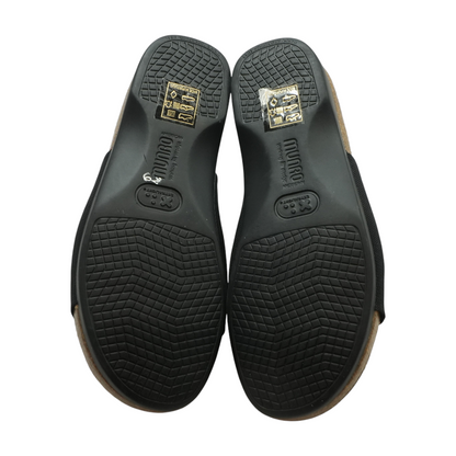 Black Flat Sandals