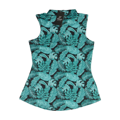 Black Tropical Blouse