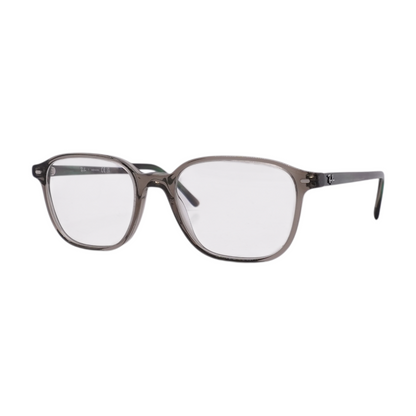 Gray Leonard Square Prescription Eyewear