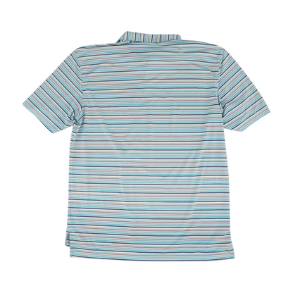 Multi Striped Short Sleeve Polo