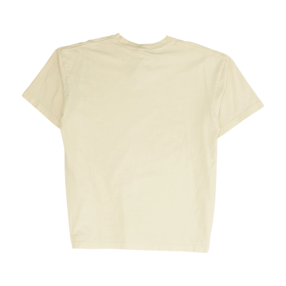 Beige Solid T-Shirt