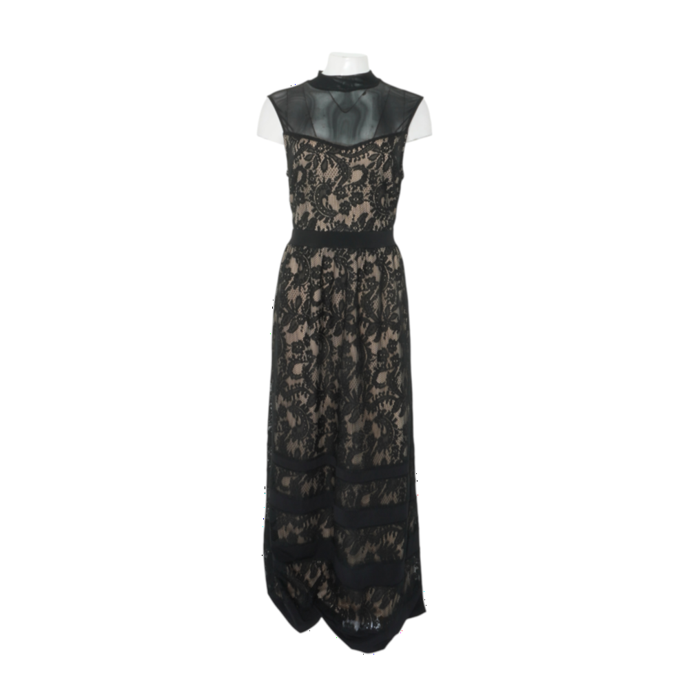 Black Paisley Maxi Dress
