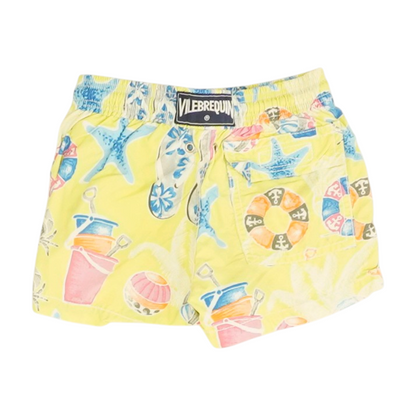 Yellow Graphic Swim Bottom