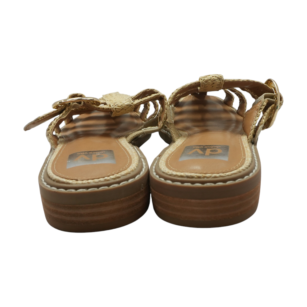 Dolce Vita Tan Flat Sandals – Image 2
