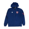 Blue Solid Active Jacket