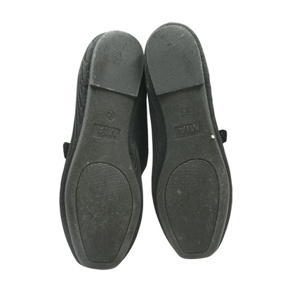 Black Slip-On Flats