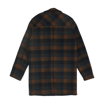 Brown Check Coat