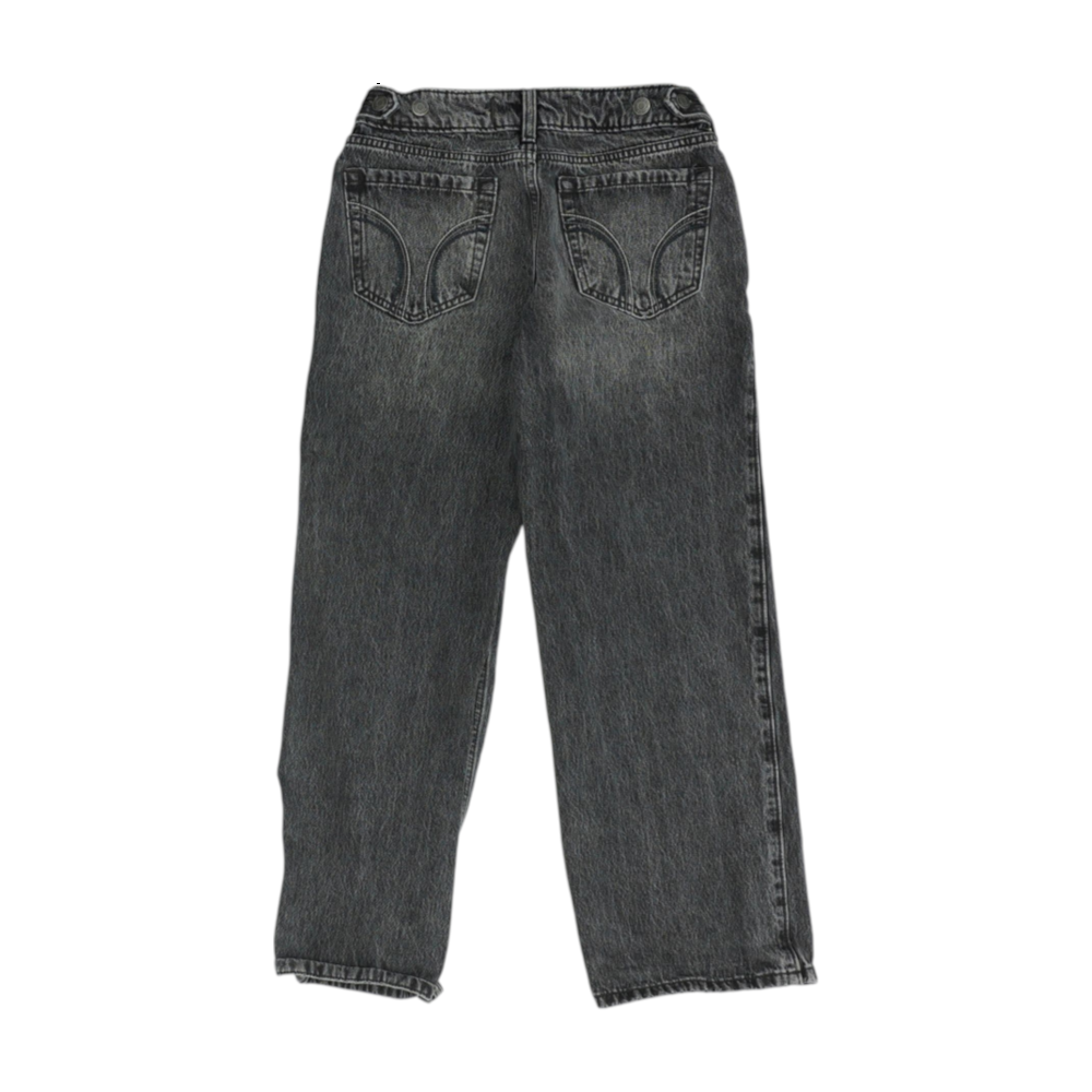 Black Short Loose Jeans