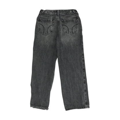 Black Short Loose Jeans