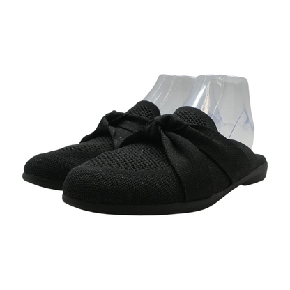 Black Slip-On Flats