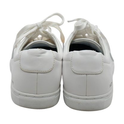 White Lace Up Casual Shoes