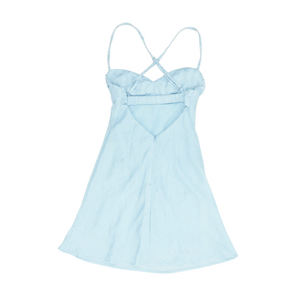Blue Mini Dress