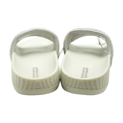 Gray Casual Slide Sandals