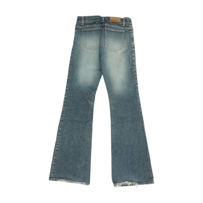 Blue Bootcut Jeans