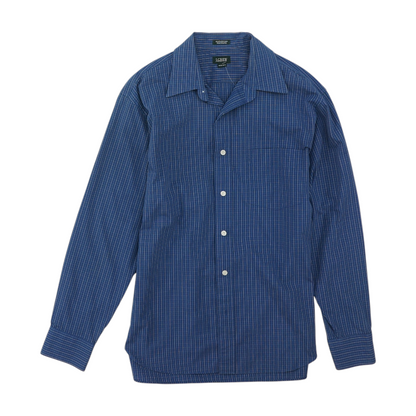 Blue Check Long Sleeve Button Down