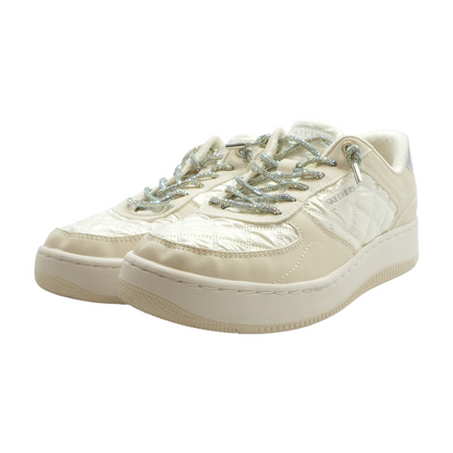 Ivory Low-Top Athletic Shoes