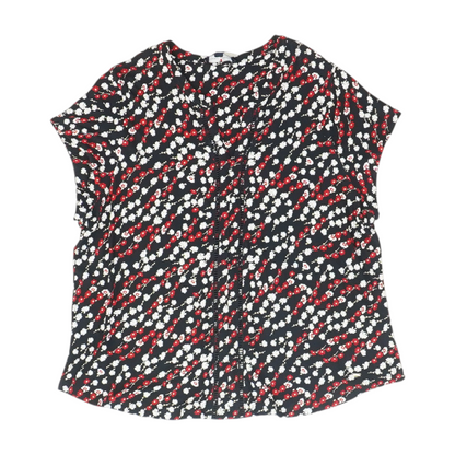Multi Plus Floral Blouse