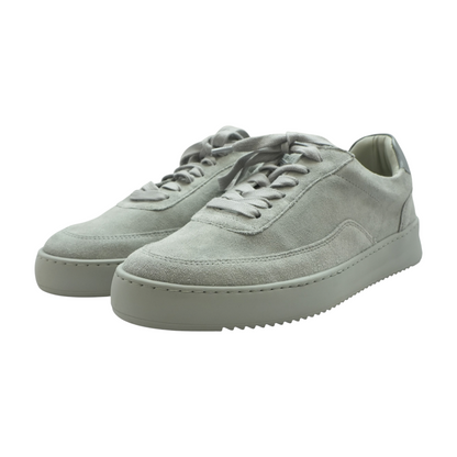 Gray Low-Top Athletic Shoes