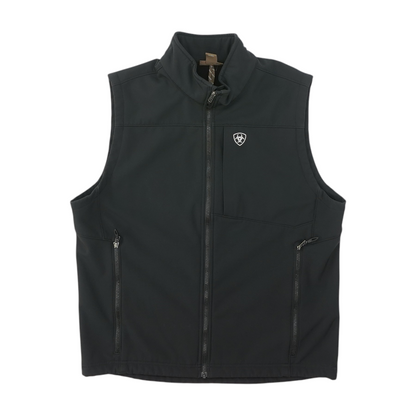 Black Solid Vest