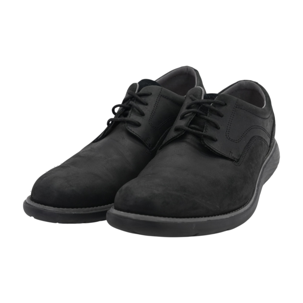 Black Lace-Up Dress Shoes